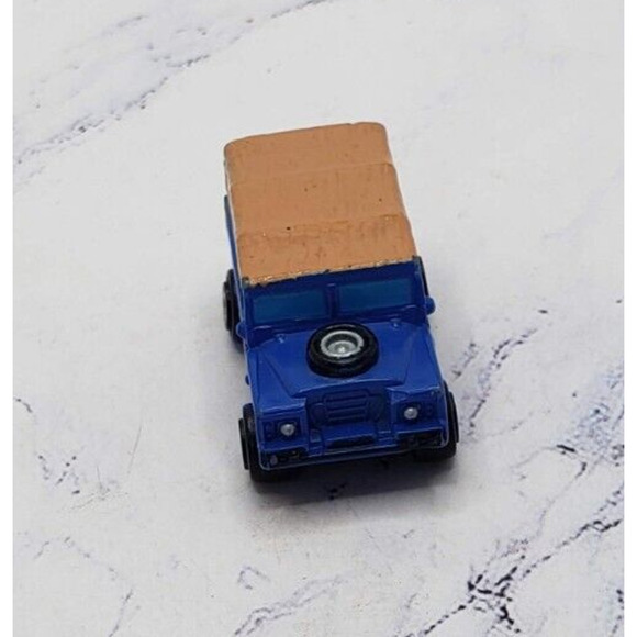 Micro Machines Vintage 1987 Land Rover Blue - Picture 2 of 7
